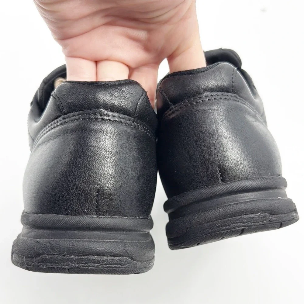 SAS Tour II Lace Up Sneaker Black Leather Comfort Wide Width Sneakers Size 9 WW
